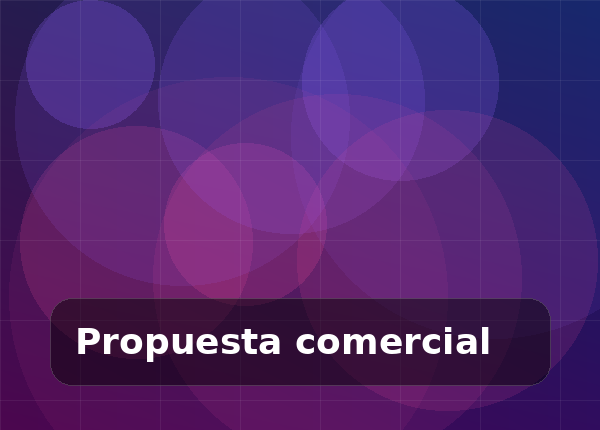 Propuesta comercial